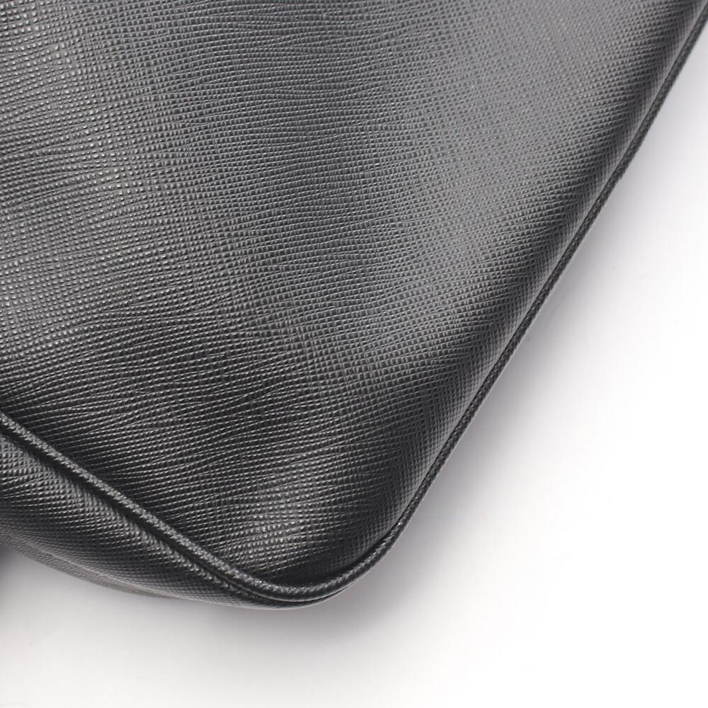 Prada Re Edition Saffiano Leather Shoulder Bag Black - Picture 5 of 7